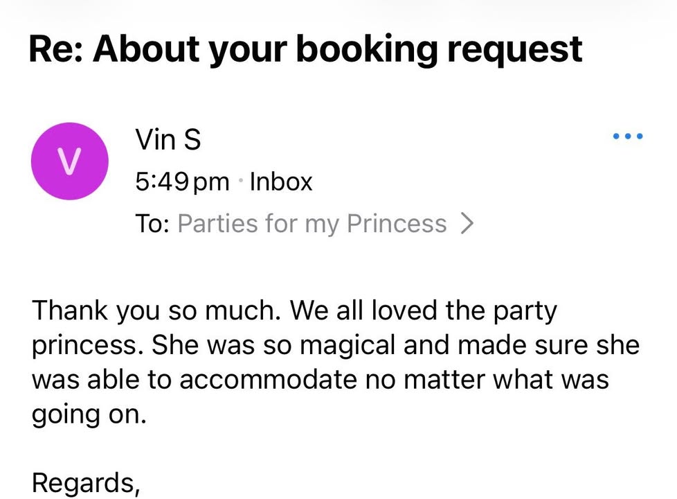 Parties for my Princess